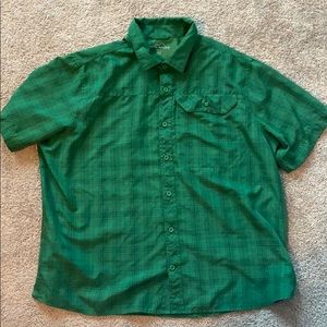 Eddie Bauer outdoors green shirt - XXL